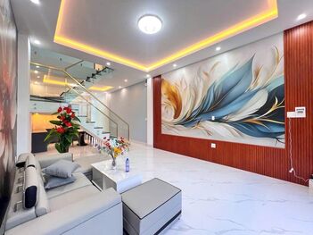 Bán Nhà 1T1L đúc mới, có SÂN VƯỜN sau nhà. MT Đường B9 KDC Phú An