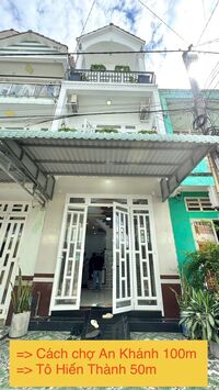 BÁN NHÀ 1T2L đúc, Mặt Tiền, gần sát chợ An Khánh (Cách trường ĐHYD Cần Thơ chỉ 300m)