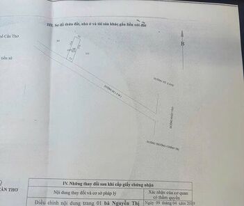 Bán Nhà gồm dãy trọ 4phòng, TRỤC CHÍNH HẺM. (Gần chợ Cái Răng, gần trường ĐHTĐ)