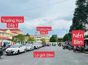 Bán GẤP Nền - MẶT TIỀN - vị trí đẹp (Đối diện 2 trường học)