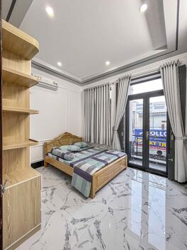 BÁN NHÀ 1T2L đúc, XÂY MỚI. Kế trường Mầm Non Hoa Cúc (Mặt Tiền - KDC Thới Nhựt 1)