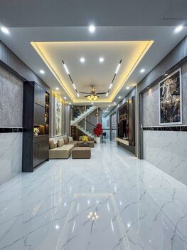 BÁN Nhà 2Lầu đúc, Mới đẹp + Full Nội Thất sang trọng (Mặt tiền - KDC 91B, vị trí đẹp)