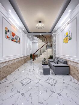 BÁN NHÀ 1T2L đúc, XÂY MỚI. Kế trường Mầm Non Hoa Cúc (Mặt Tiền - KDC Thới Nhựt 1)