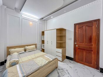 BÁN NHÀ 1T2L đúc, XÂY MỚI. Kế trường Mầm Non Hoa Cúc (Mặt Tiền - KDC Thới Nhựt 1)