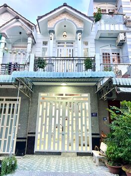 Bán nhà 1T1L đúc, MẶT TIỀN, kế chợ & Công viên An Khánh, sổ hoàn công đầy đủ