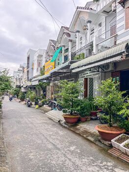 Bán nhà 1T1L đúc, MẶT TIỀN, kế chợ & Công viên An Khánh, sổ hoàn công đầy đủ