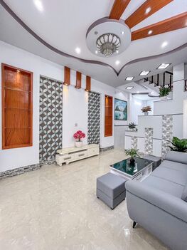 Bán nhà 1T1L đúc, MẶT TIỀN, kế chợ & Công viên An Khánh, sổ hoàn công đầy đủ