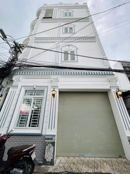 BÁN NHÀ 1T3L đúc, (GÓC 2MT + Trục Chính) Hẻm. Có luôn chổ để ÔTÔ trong nhà