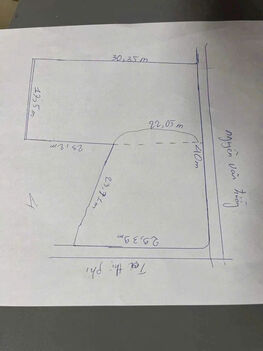 Bán 1096m2 đất góc 2 mặt tiền Nguyễn Văn Trường và Tạ Thị Phi, Bình Thuỷ, Cần thơ