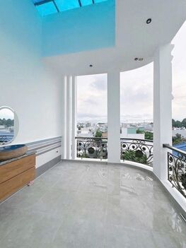 BÁN NHÀ 1T3L đúc, (GÓC 2MT + Trục Chính) Hẻm. Có luôn chổ để ÔTÔ trong nhà