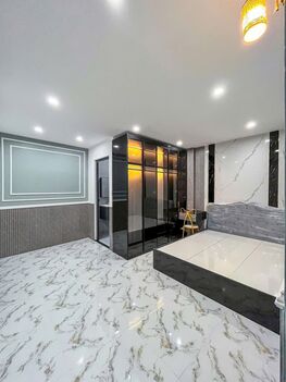 BÁN NHÀ 1 TRỆT 1 LỮNG đẹp (gần Chợ Bà Bộ). Trục chính Hẻm xe hơi tới nhà