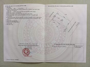 BÁN NỀN - MẶT TIỀN (Đường ĐINH CÔNG CHÁNH). Cách cầu BÌNH THUỶ chỉ 200m