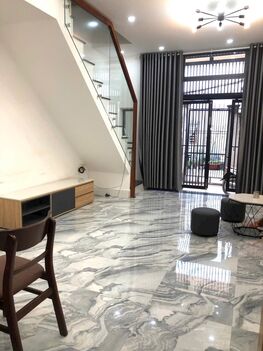 BÁN NHÀ 1T1L đúc, HẺM 7 MẬU THÂN nhà mới đẹp, sổ Hồng hoàn chỉnh