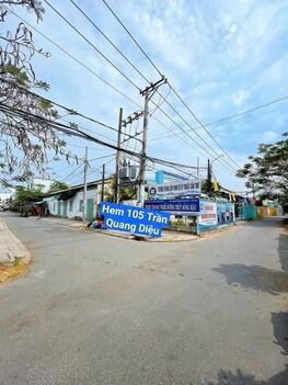 NỀN THỔ CƯ - 2 MẶT TIỀN (trước - sau). VỊ TRÍ ĐẸP (Cấp phép XD chính 1Trệt + 2lầu)