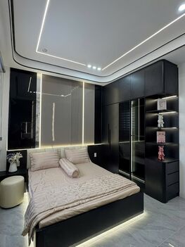 BÁN NHÀ PHỐ HIỆN ĐẠI. Có sân đậu ôtô, 2 MẶT TIỀN (trước Lộ - sau view sông)