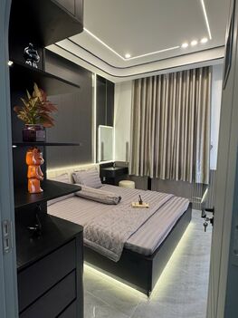 BÁN NHÀ PHỐ HIỆN ĐẠI. Có sân đậu ôtô, 2 MẶT TIỀN (trước Lộ - sau view sông)