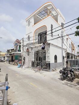 Nhà 2Lầu đúc, Góc 2MẶT TIỀN - BỜ KÈ RẠCH CÁI SƠN (Gần sát chợ An Bình, view cực kì đẹp)