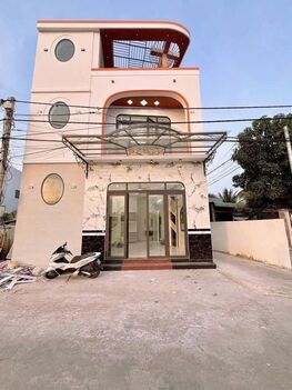 Nhà 2Lầu đúc, Góc 2MẶT TIỀN - BỜ KÈ RẠCH CÁI SƠN (Gần sát chợ An Bình, view cực kì đẹp)