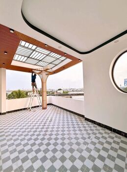 Nhà 2Lầu đúc, Góc 2MẶT TIỀN - BỜ KÈ RẠCH CÁI SƠN (Gần sát chợ An Bình, view cực kì đẹp)