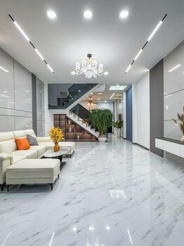 BÁN NHÀ 1T1L đúc MỚI - FULL NỘI THẤT, sổ hoàn công đầy đủ. Mặt Tiền vừa ở, vừa làm VPCTy,…