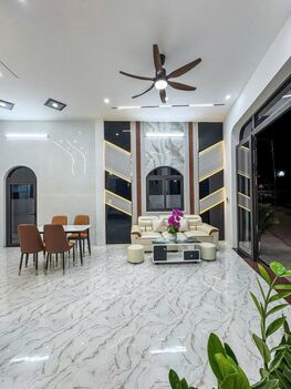 Nhà 2Lầu đúc, Góc 2MẶT TIỀN - BỜ KÈ RẠCH CÁI SƠN (Gần sát chợ An Bình, view cực kì đẹp)