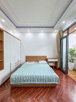 Bán nhà MẶT TIỀN, 1T3L đúc, sổ hoàn công, gần cầu Gạch Ngỗng (Mậu Thân)