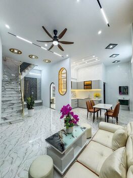 Nhà 2Lầu đúc, Góc 2MẶT TIỀN - BỜ KÈ RẠCH CÁI SƠN (Gần sát chợ An Bình, view cực kì đẹp)