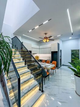 BÁN NHÀ 1T1L đúc MỚI - FULL NỘI THẤT, sổ hoàn công đầy đủ. Mặt Tiền vừa ở, vừa làm VPCTy,…