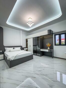 BÁN NHÀ 1T1L đúc MỚI - FULL NỘI THẤT, sổ hoàn công đầy đủ. Mặt Tiền vừa ở, vừa làm VPCTy,…