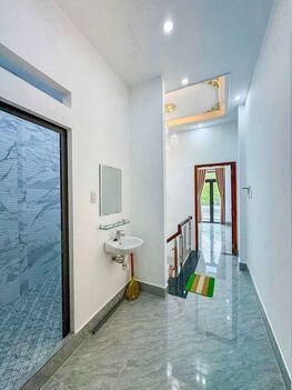 BÁN NHÀ 1T1L đúc, mới đẹp, FULL Nội Thất mới. Hẻm rộng 4.5m, có phòng ngủ tầng trệt