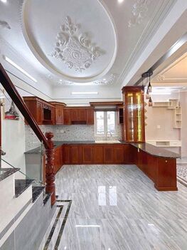 BÁN NHÀ 1T3L đúc, GÓC 2MT + Trục Chính Hẻm (Có luôn chổ để ÔTÔ trong nhà)