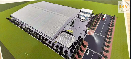 Cho thuê nhà xưởng KCN Đồng Xoài, Bình Phước 8.279m²