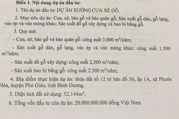 Bán đất trống Phước Hòa, Phú Giáo 48.405m²