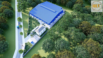 Cho thuê nhà xưởng Bắc Tân Uyên 2.727m²