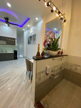 bán nhà 1 trệt 1 lầu đường số 7 cồn khương, cái khế, DT 4x16m full nội thất 3PN