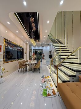 Nhà 1 trệt 2 lầu mới đẹp tại trục chính lộ số 65 D1  KDC Hồng Loan - Cần Thơ  Dt5x16m Full Nội Thất Vip