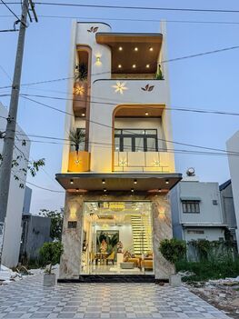 Nhà 1 trệt 2 lầu mới đẹp tại trục chính lộ số 65 D1  KDC Hồng Loan - Cần Thơ  Dt5x16m Full Nội Thất Vip