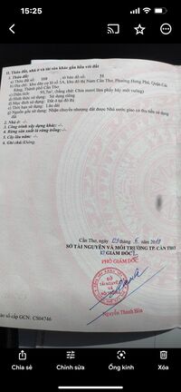 lô đất mặt tiền đường Nguyễn thái sơn KDC Hưng Phú 1, DT 4,5x22m Lộ 30M đối diện trường cao đẳng việt mỹ