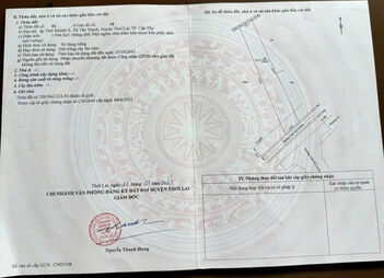 Bán 1,944 m² Đất Cây Lâu Năm mặt tiền đường Lê Đức Thọ (đường tỉnh 922 cũ), Xã Trường Thành (xã Tân Thành, huyện Thới Lai cũ), TP. Cần Thơ