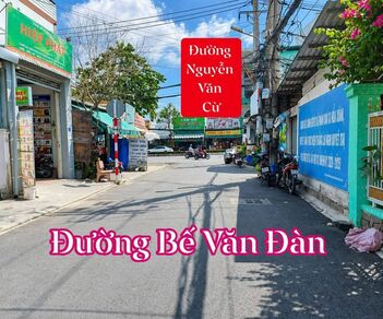 bán nhà mặt tiền đường bế văn đàn cần thơ, trệt 2 lầu, ngang 5m, giá 5.9 tỷ