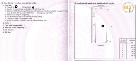 Bán đất trống khu công nghệ cao Xuân Đường, Cẩm Mỹ, Đồng Nai, 117.160m²