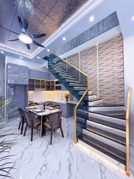 BÁN NHÀ 1T1L đúc - MỚI XÂY - Diện tích đẹp, gần Bờ Kè Tầm Vu