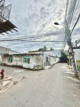 bán nền góc hẻm 216 đường tâm vu, gần chợ bờ kè, dtsd 178m2, góc ngang 7.5m