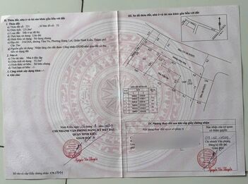 bán nền góc hẻm 216 đường tâm vu, gần chợ bờ kè, dtsd 178m2, góc ngang 7.5m