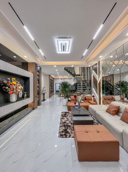 BÁN NHÀ 1T2L đúc, mới xây, Mặt Tiền (D7 - Hồng Loan). Vị trí đẹp, gần trục chính D1