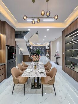 BÁN NHÀ 1T2L đúc, mới xây, Mặt Tiền (D7 - Hồng Loan). Vị trí đẹp, gần trục chính D1