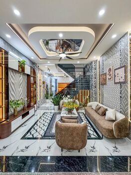 BÁN NHÀ 1T2L đúc mới, FULL NỘI THẤT Cao Cấp (Mặt Tiền Chu Văn An)