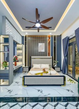 BÁN NHÀ 1T2L đúc mới, FULL NỘI THẤT Cao Cấp (Mặt Tiền Chu Văn An)