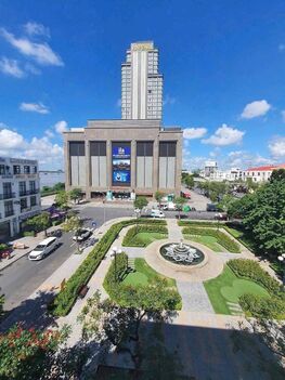 cho thuê nhà 1 trệt 3 lầu view công viên, đường 30/4 vincom xuân khánh,