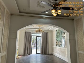 Biệt thự 4 tầng khu Phố Xanh Phú Tân Bến Tre